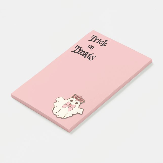 Trick or Treat Whimsy Post-it Klebezettel (angewinkelt)