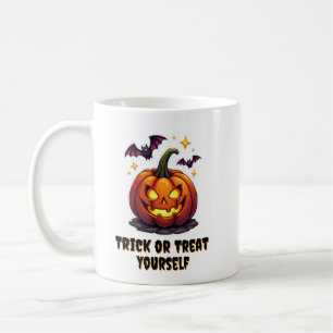 Trick or Treat Yourself Halloween Kaffeetasse