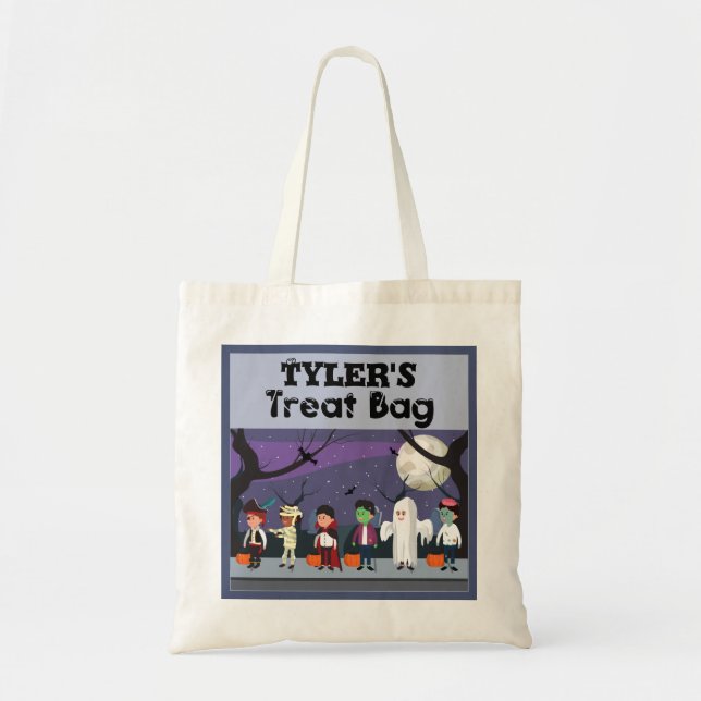 Trick or Treaters Treat Bag Tragetasche (Vorne)