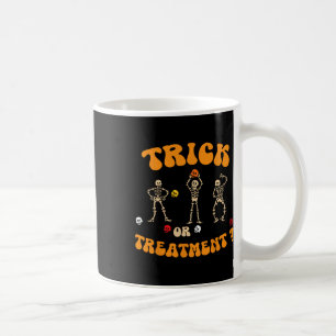Trick or Treatment Physical Therapy Skeleton Pt Ha Kaffeetasse