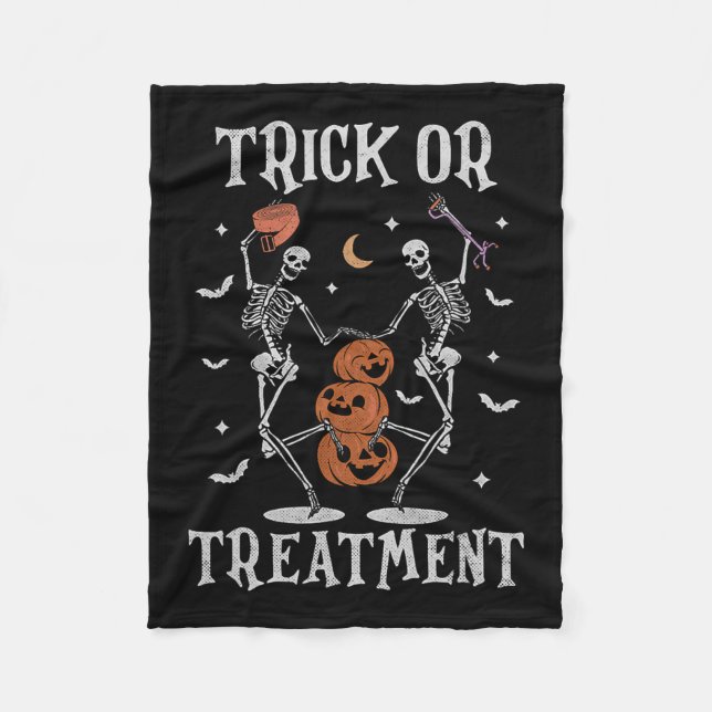 Trick or Treatment Pt Physical Therapist H Fleecedecke (Vorderseite)