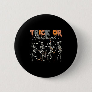 Trick Or Treatment Pt Physiotherapeut Physiotherap Button