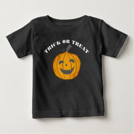 Trick or Tree Baby Black T-shirt
