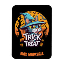 Trick or Tree Cat - Creepy Crawlies Orange Black