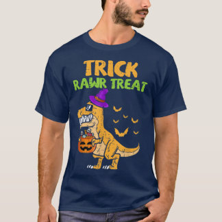 Trick Rawr Leckerei Dinosaur Tre Hexch Pumpkin Fun T-Shirt