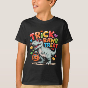 Trick Rawr Leckerei Dinosaur Trex Kleinkind Boys H T-Shirt