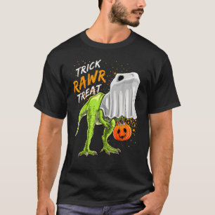 Trick Rawr Leckerei Rex Dinosaur Halloween Dino Gh T-Shirt
