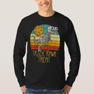 Trick Rawr Leckerei Skeleton Dino Trex Kleinkind B T-Shirt