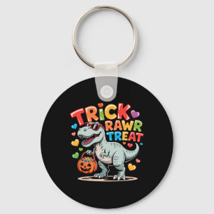 Trick Rawr Treat Dinosaur Trex Kleinkind Jungen Ha Schlüsselanhänger