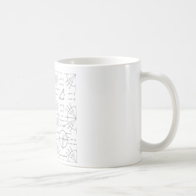 Trick und Dreiecke Kaffeetasse (Rechts)