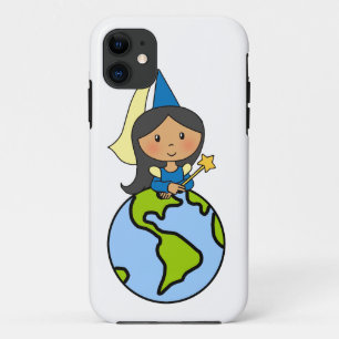 Trickfilm Clip Art Süße Prinzessin auf dem Gipfel Case-Mate iPhone Hülle