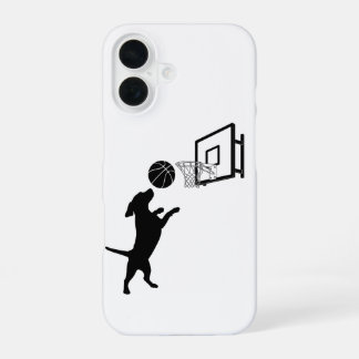 Trickfilm-Tier Basketball iPhone 16 Hülle