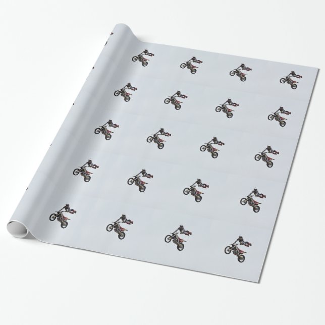 TrickMotocross Geschenkpapier (Ungerollt)