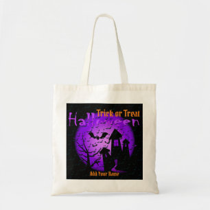 Tricks oder Treats Happy Halloween Tragetasche