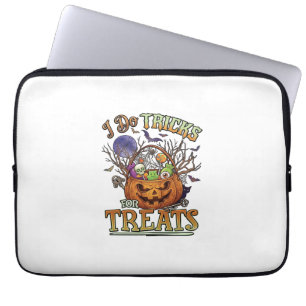 Tricks Süßigkeiten Halloween Kürbis Korb Candy Sk Laptopschutzhülle