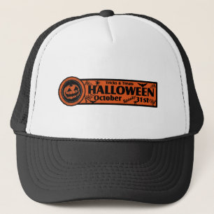 Tricks und Leckereien Halloween Truckerkappe