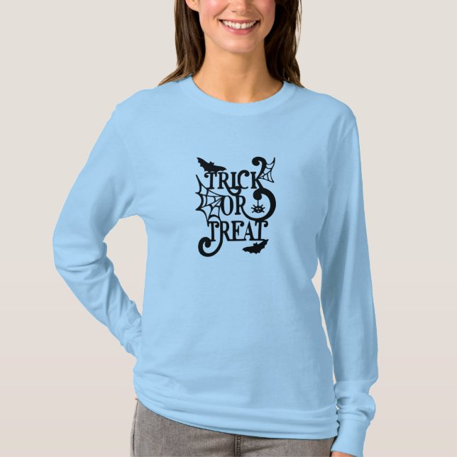 tricksen oder behandeln T-Shirt (Vorderseite)