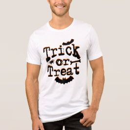 tricksen oder behandeln Tri-Blend shirt