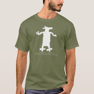 Trickster Coyote Petroglyph T - Shirt