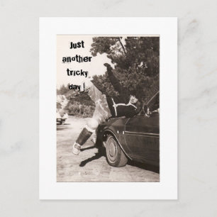 Tricky Day Postkarte