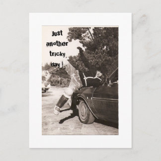 Tricky Day Postkarte
