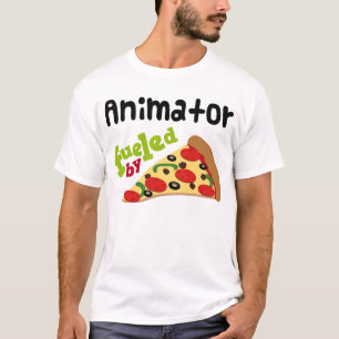Trickzeichner-(lustiges) Pizza-T-Shirt T-Shirt
