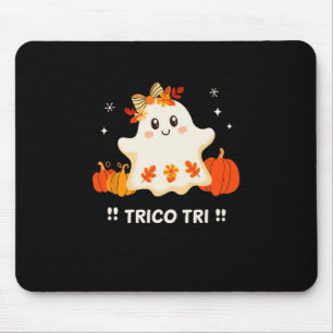 Trico Tri Niedlich Halloween Spooky Mexican Ghost Mousepad