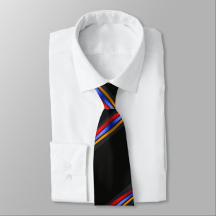Tricolor Ե ռ ա գ ո ւ յ ն Neck Tie Krawatte