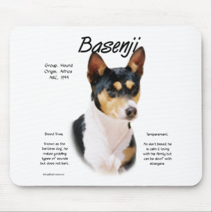Tricolor Basenji Geschichte, Alles über Basenjis Mousepad