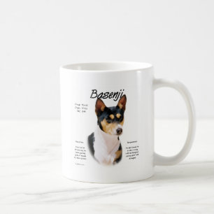 Tricolor Basenji Geschichte, Alles über Basenjis Tasse