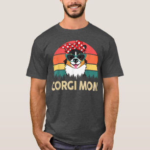 Tricolor Corgi Mama TriColored Corgi Geschenke für T-Shirt