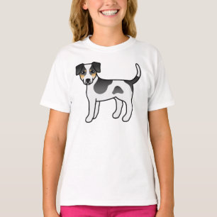 Tricolor Dänisch-schwedisch-Farmdog-Niedlicher Car T-Shirt