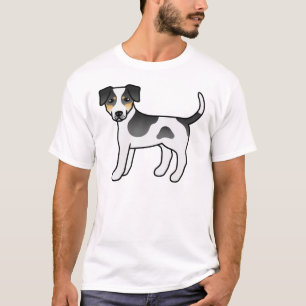 Tricolor Dänisch-schwedisch-Farmdog-Niedlicher Car T-Shirt