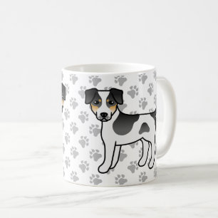 Tricolor Dänisch-Schwedischer Farmhund Süßer Hund Kaffeetasse