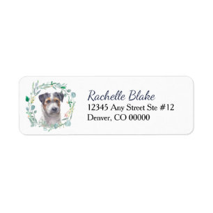 Tricolor Jack Russell Terrier Wreath
