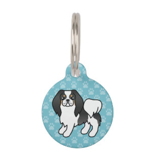 Tricolor-Japan-Chin-Cartoon-Hund Tiermarke