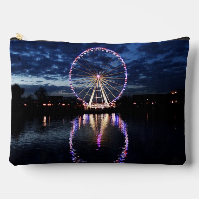 Tricolor Reflektion - Kosmetische Tasche (Vorderseite)