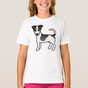 Tricolor Smooth Coat Jack Russell Terrier Dog T-Shirt