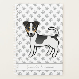 Tricolor Smooth Coat Jack Russell Terrier & Name Planer