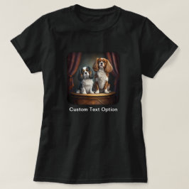 Tricolor und Blenheim Cavalier King Charles T-Shirt