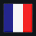 Tricolore Français Magnet<br><div class="desc">Einfach rot,  weiß und blau. Simplex Rouge,  blanc et bleu.</div>