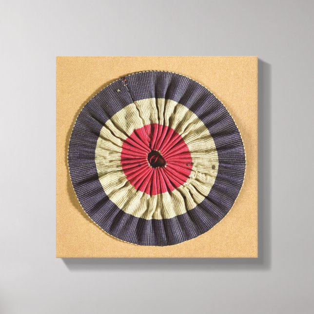 Tricolore rosette leinwanddruck (Vorderseite)