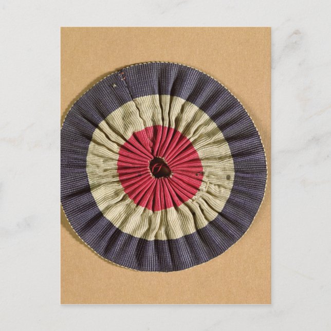 Tricolore rosette postkarte (Vorderseite)