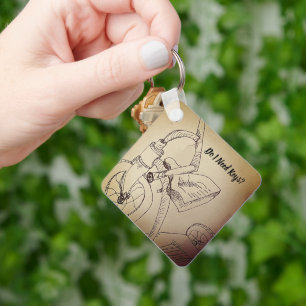 Tricycle-Schlüsselanhänger Schlüsselanhänger