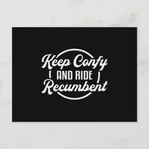 Tricycle Triker Behalt Confy and Ride Recumbent Co Postkarte