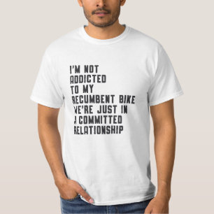 Tricycle Triker Recumbent Bike Trip Vintages Retro T-Shirt