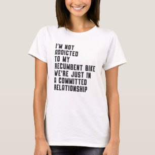 Tricycle Triker Recumbent Bike Trip Vintages Retro T-Shirt