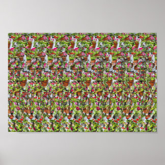 Tricycle - Versteckter 3D-Druck Poster