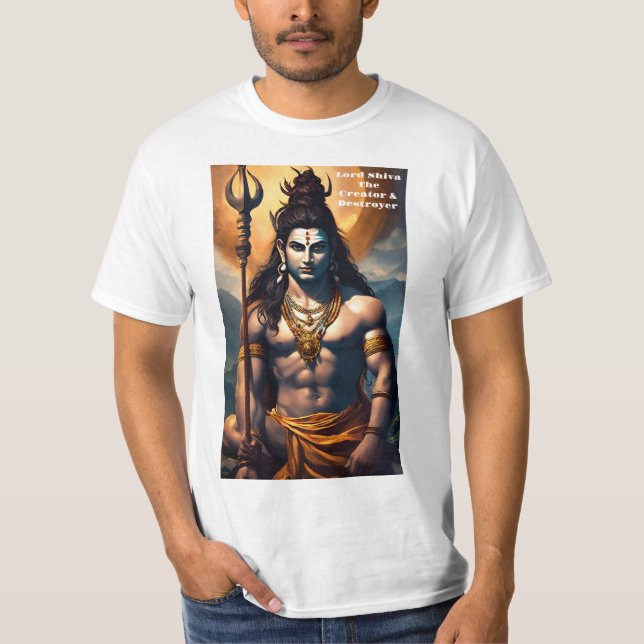 Trident Trend Lord Shiva Collection T-Shirt (Vorderseite)
