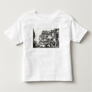 Trieb-heraus vor Kirche St. Roch in Paris Kleinkind T-shirt